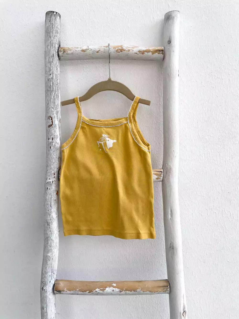 Simone - Débardeur Petit Bateau jaune