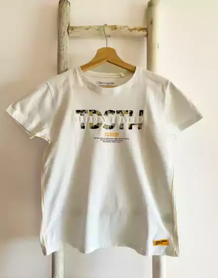 Tshirt Teddy Smith blanc