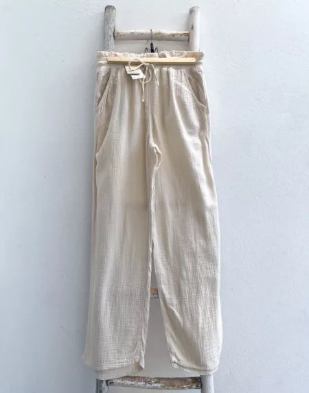 Simone_Pantalon coton Mango